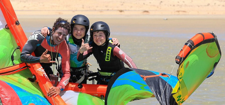 Cours Kitesurf Enfants Essaouira Maroc