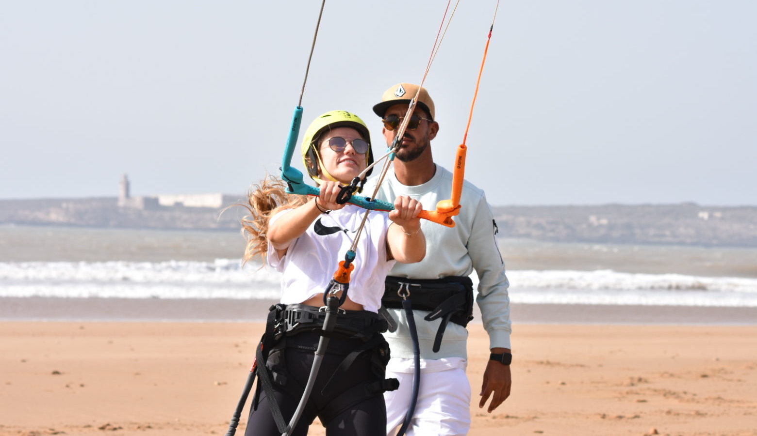 curso kitesurf essaouira marruecos semi privado