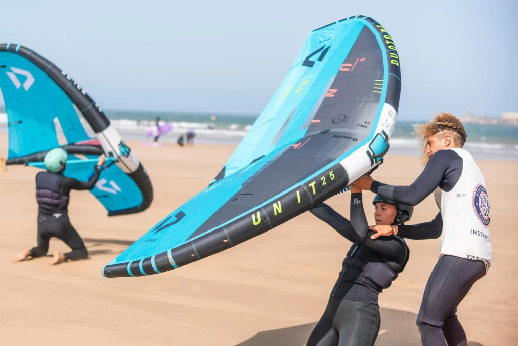 Wingfoil lessons in Essaouira with KitesurfMaroc