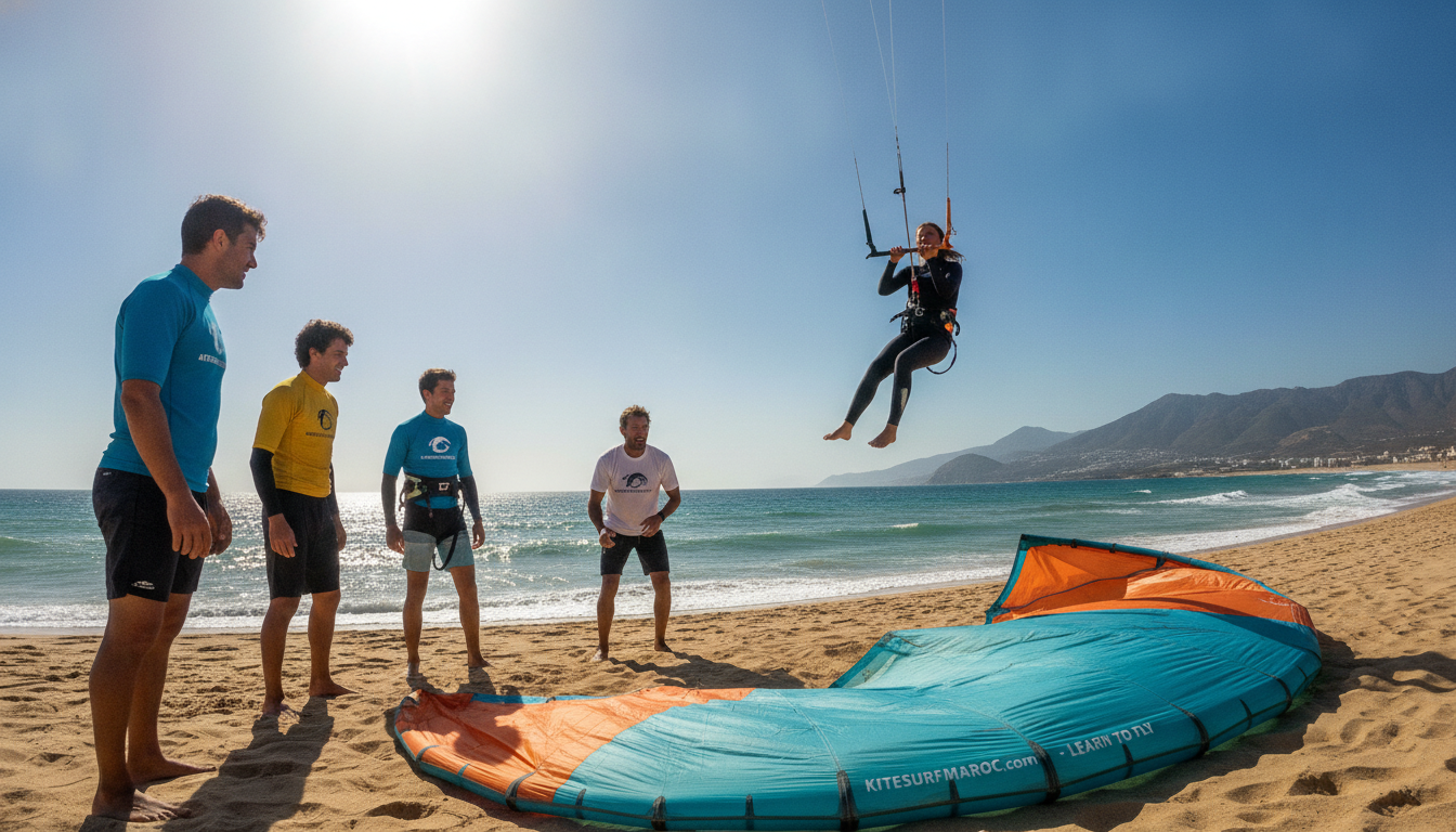 Combien de temps faut-il pour apprendre le kitesurf?