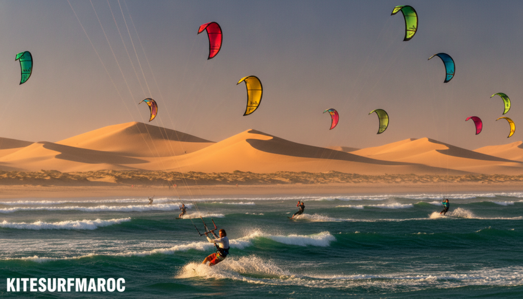 Kitesurfing wind conditions in Morocco Kitesurfing wind conditions in Morocco