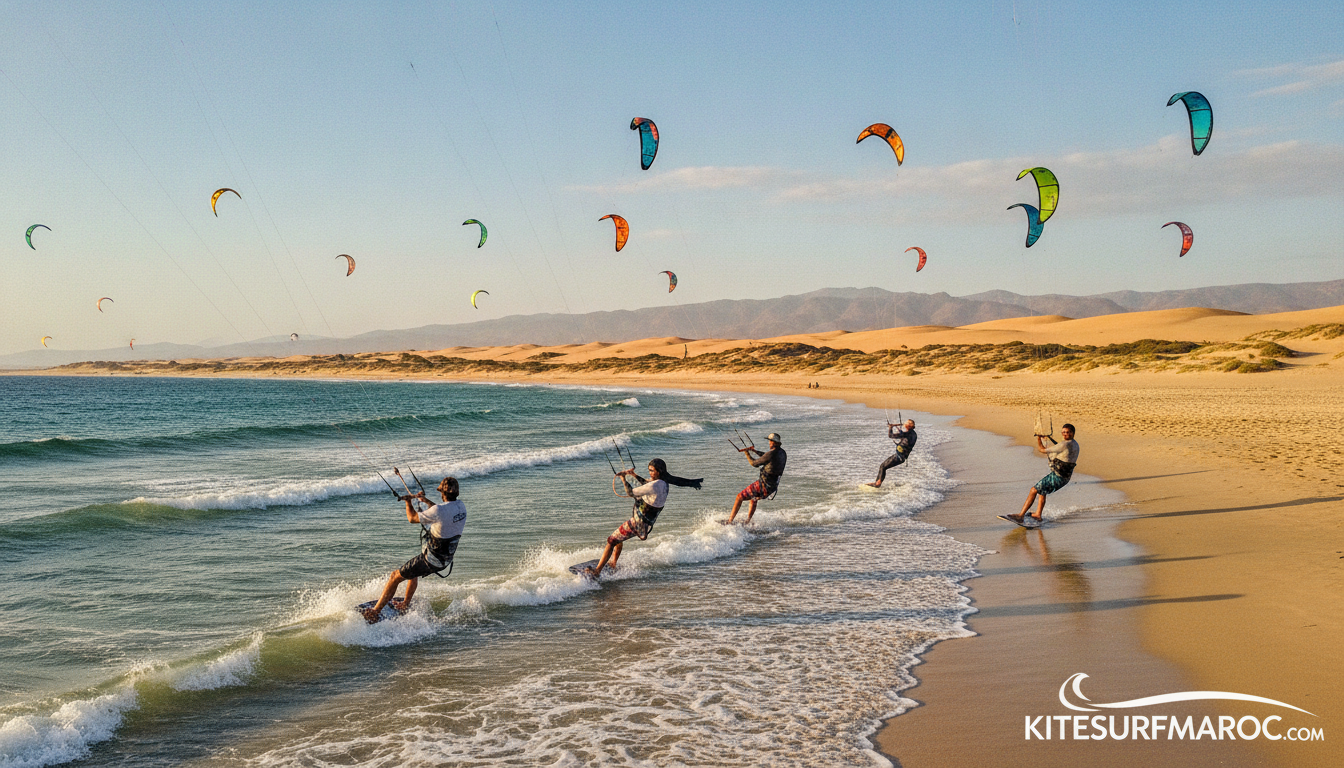 Quelle est la meilleure saison pour le kitesurf au Maroc?